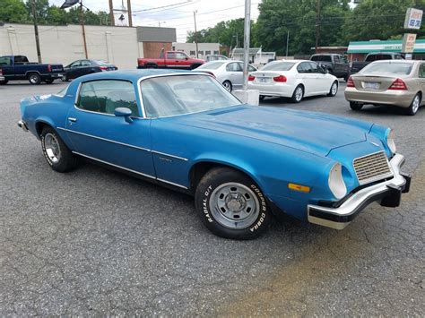 has rust in floor pans and trunk floor. . 1977 camaro project car for sale